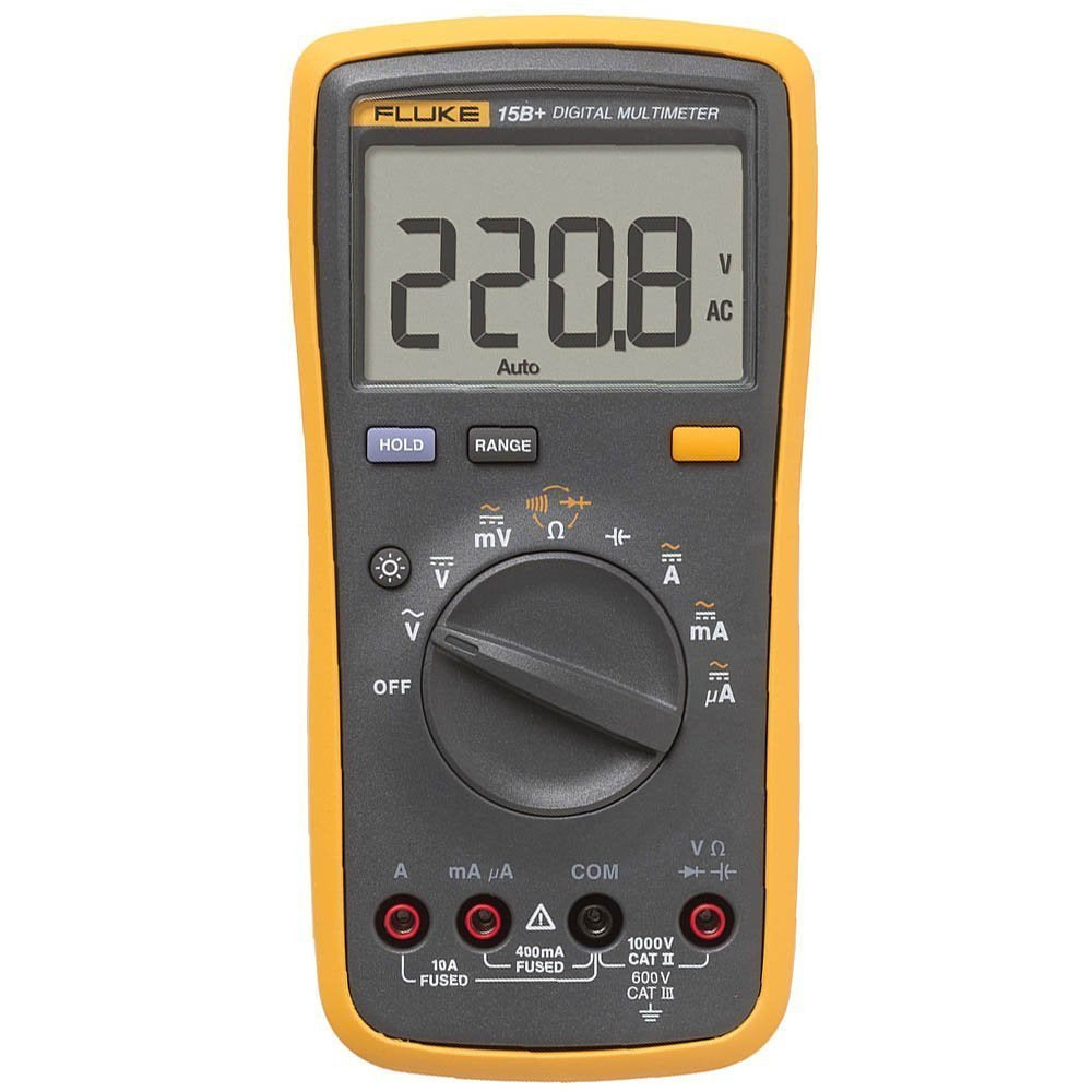 Fluke 15B+ Digital Multimeter High Voltage Multimeter
